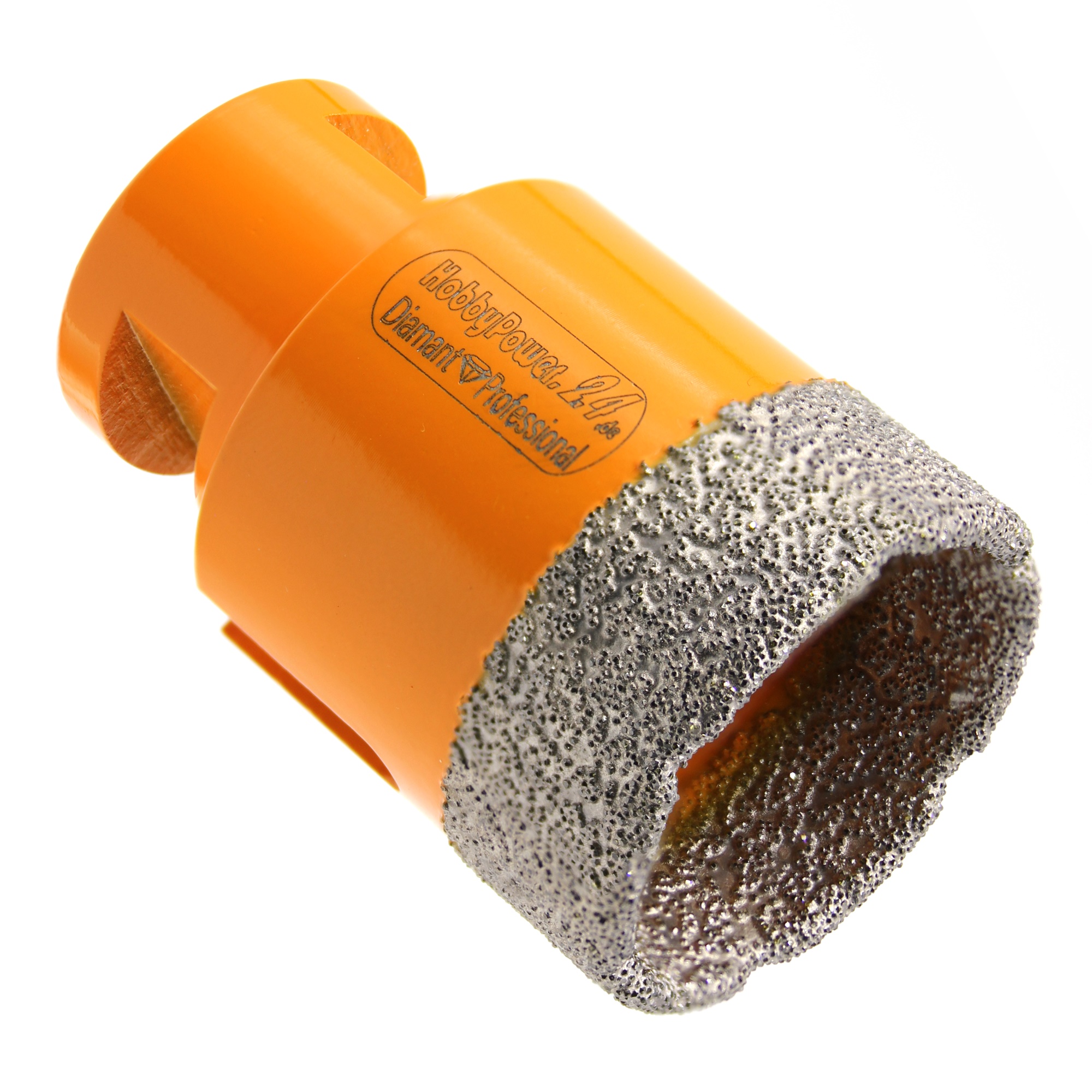 Diamant Fliesenbohrer 35mm - 2 stücke M14 Diamantbohrer Lochsäge für Fliesen Porzellan Keramik Marmor Granit Bohrungen, für Winkelschleifer Rot